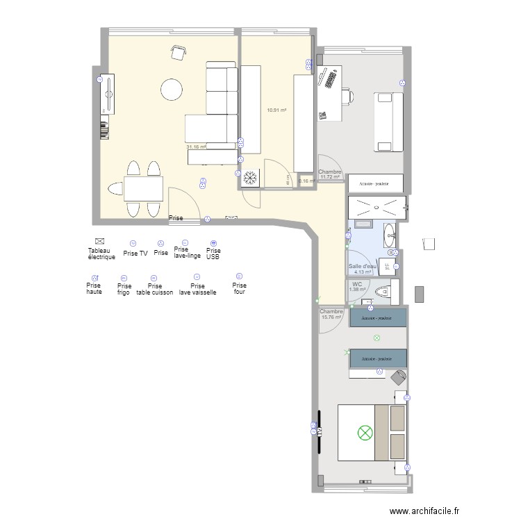 Villa des Arts Prises. Plan de 0 pièce et 0 m2