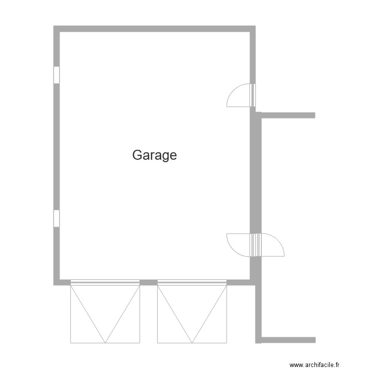 garage noizay. Plan de 0 pièce et 0 m2