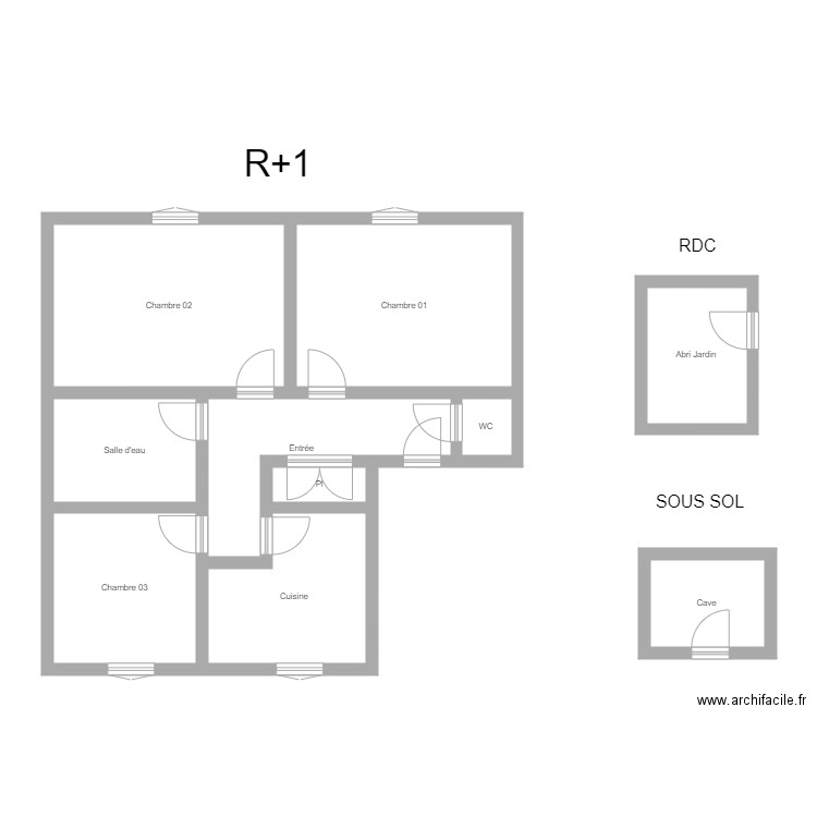 350600884. Plan de 10 pièces et 82 m2