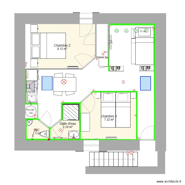 1er oct. Plan de 0 pièce et 0 m2