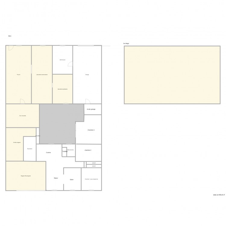 boulangerie asfeld. Plan de 0 pièce et 0 m2