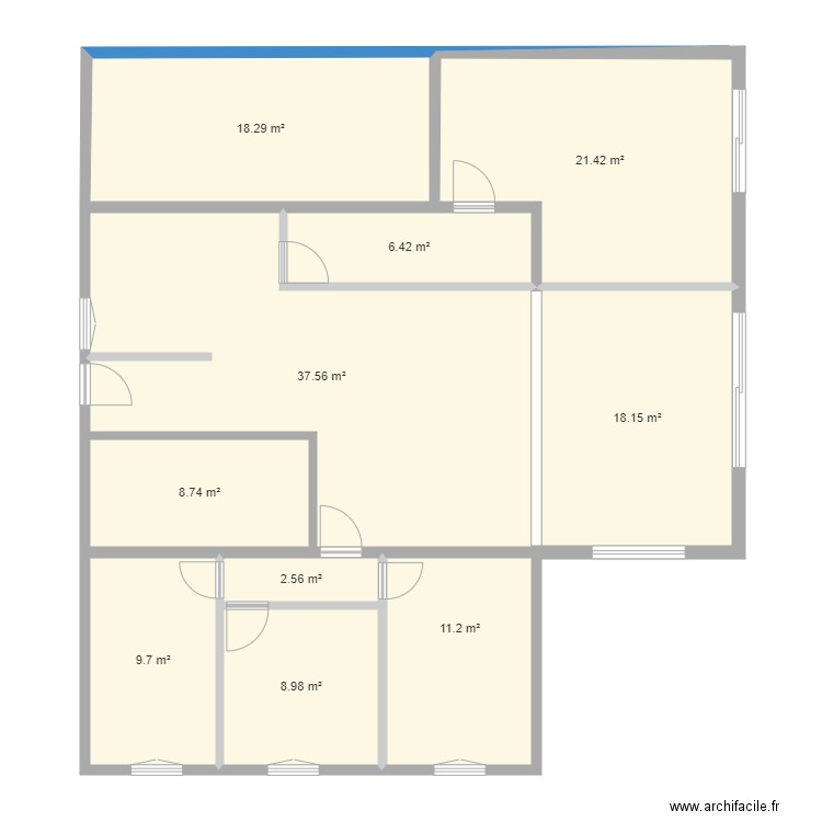 Maison taillan v3. Plan de 0 pièce et 0 m2