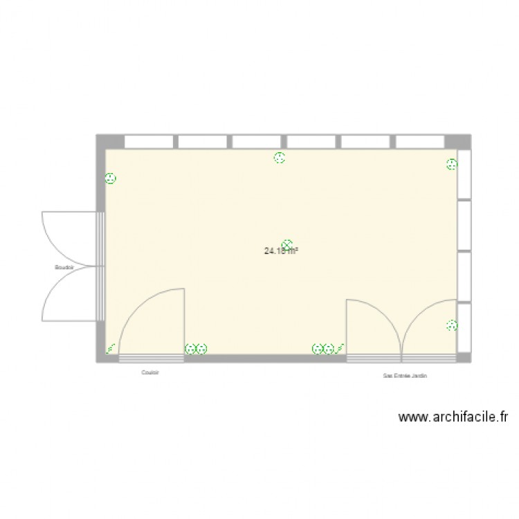 Veranda. Plan de 0 pièce et 0 m2