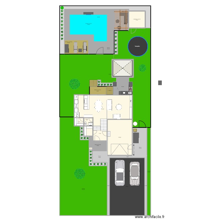 828 Madrigal extérieur avril 2022. Plan de 29 pièces et 627 m2