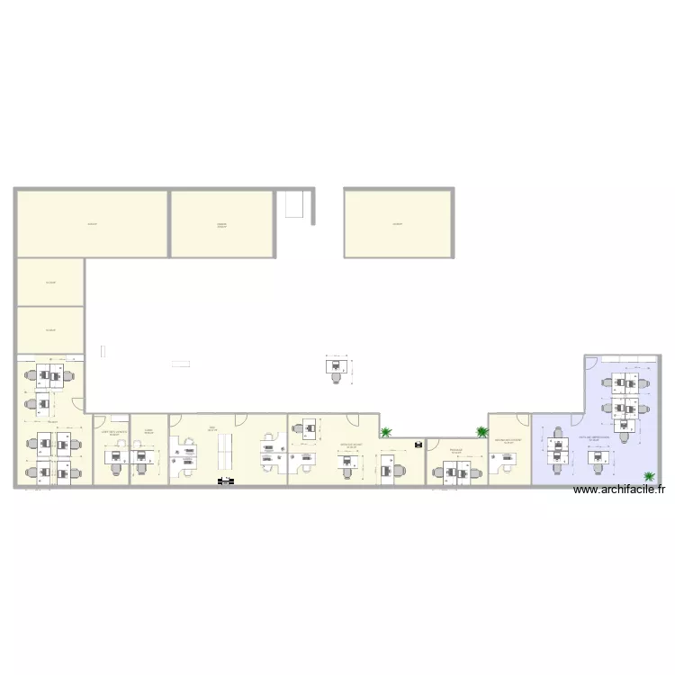 IMPLANTATION NANTERRE BBELLEDENT. Plan de 