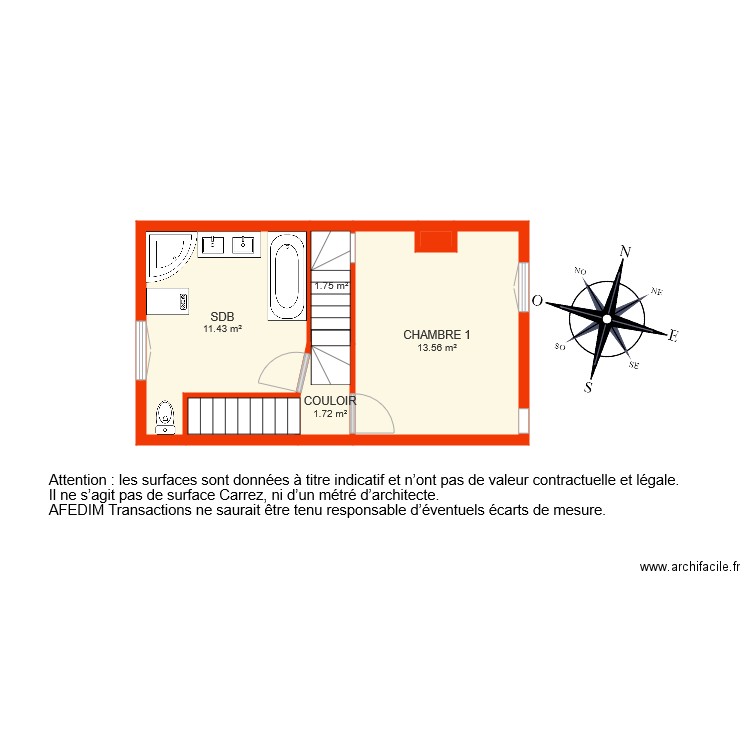 BI 6585 ETAGE1 R. Plan de 0 pièce et 0 m2