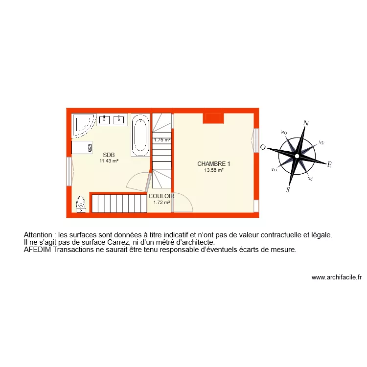 BI 6585 ETAGE1 R. Plan de 