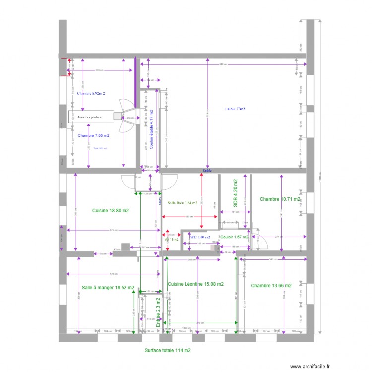 plan maison 3. Plan de 0 pièce et 0 m2