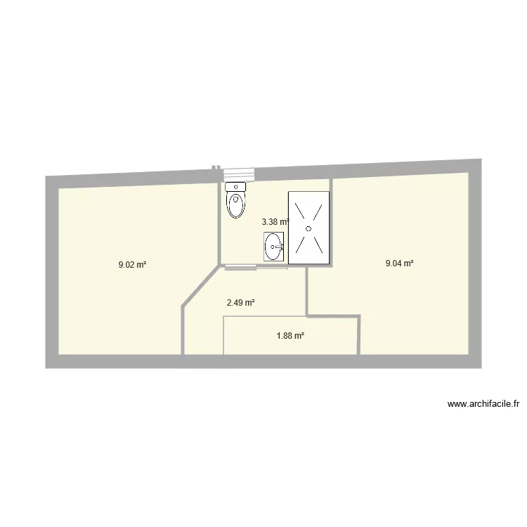 ETAGE REEL FINAL. Plan de 