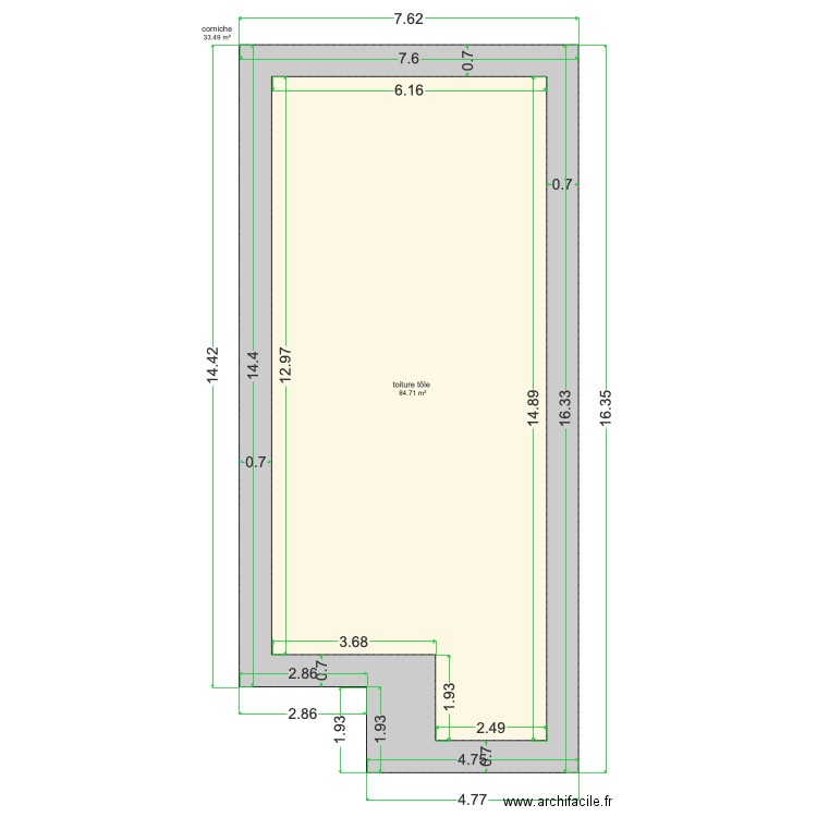 villa JAOUEN vdc. Plan de 0 pièce et 0 m2