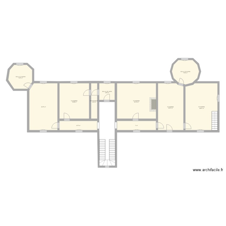 ETAGE 1. Plan de 0 pièce et 0 m2