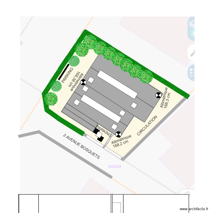 masse montigny. Plan de 3 pièces et 47 m2