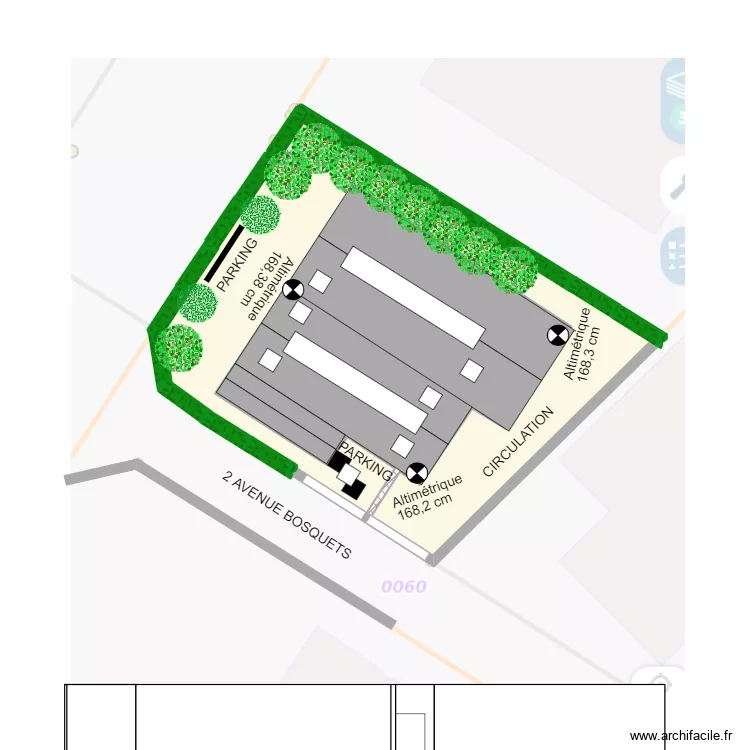 masse montigny. Plan de 