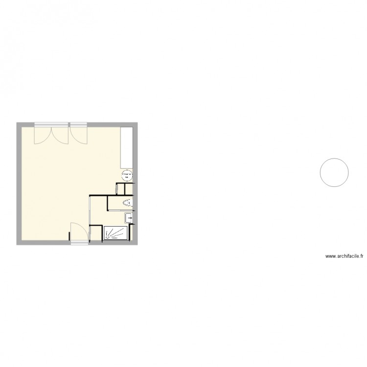 Plan bonne dimension TE modifié 3. Plan de 0 pièce et 0 m2