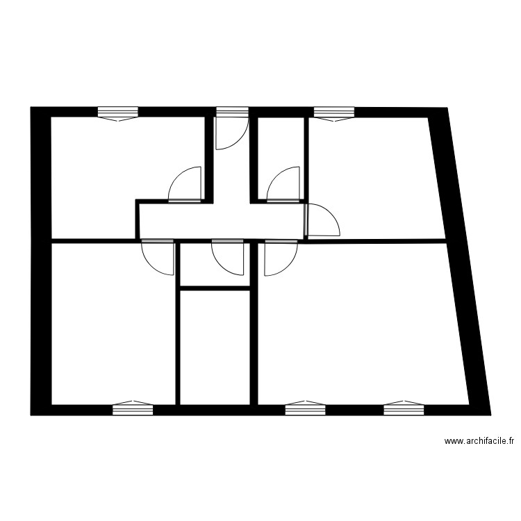 VERHILLE RDC. Plan de 0 pièce et 0 m2
