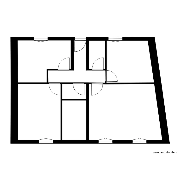 VERHILLE RDC. Plan de VERHILLE RDC. Plan de