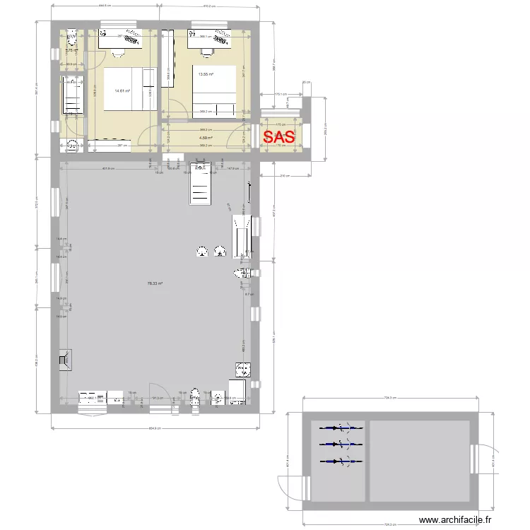 annexe SAS phase 1. Plan de annexe SAS phase 1. Plan de