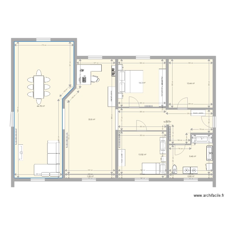 maison belgique amenagement 4. Plan de 0 pièce et 0 m2