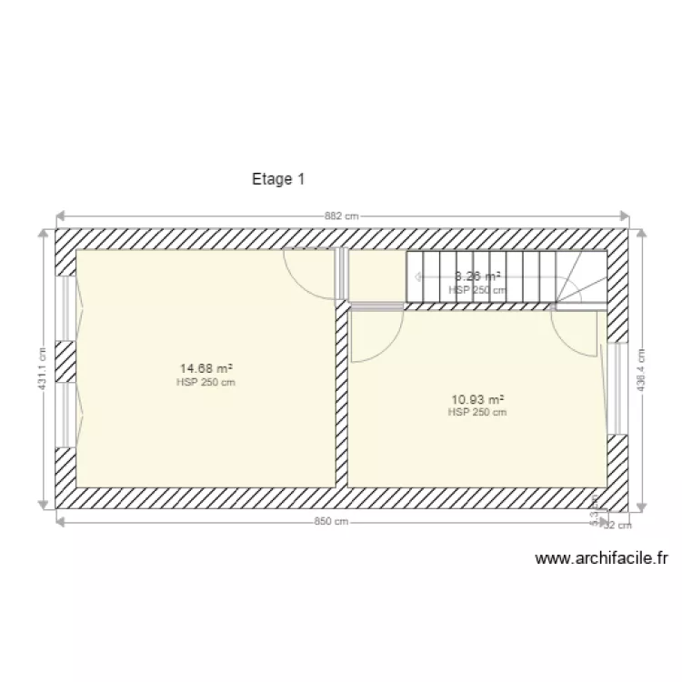 BEGUINETTES Etage 1. Plan de BEGUINETTES Etage 1. Plan de