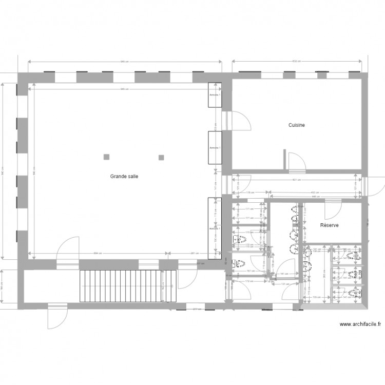 TEC RdC Situation future 2. Plan de 0 pièce et 0 m2