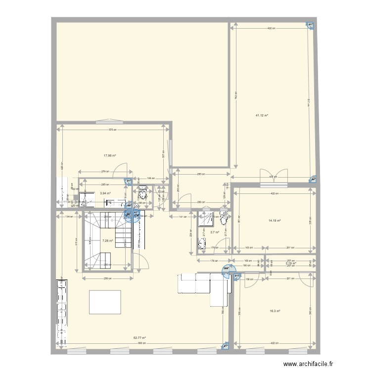 LIBERTE 1ER PROJET 121020. Plan de 0 pièce et 0 m2