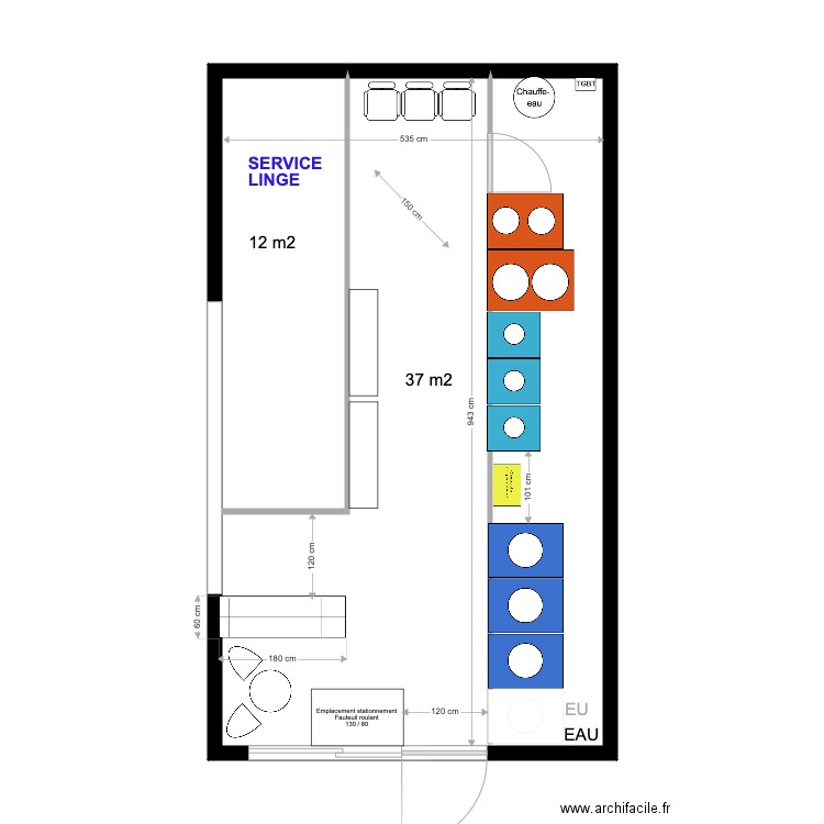 PLAN LACANAU. Plan de 0 pièce et 0 m2