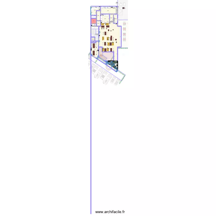 RESTAURANT ACI 2000. Plan de 0 pièce et 0 m2