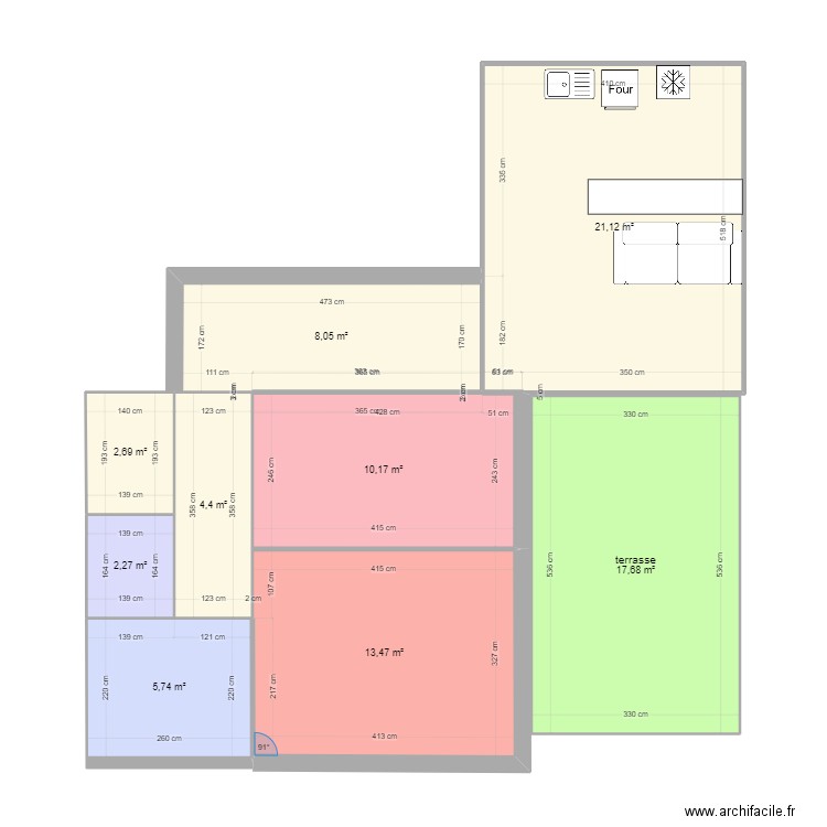 siena roca. Plan de 0 pièce et 0 m2
