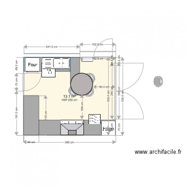 verdrin cuisine 5. Plan de 0 pièce et 0 m2