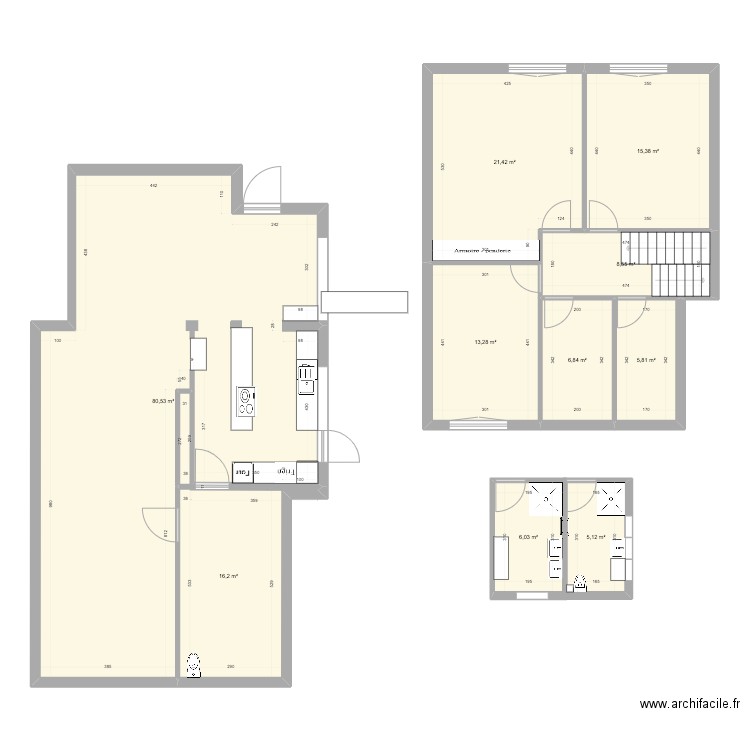 Linkebeek RDC. Plan de 10 pièces et 179 m2