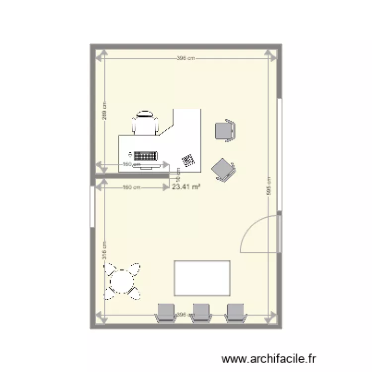 AVIS Existant. Plan de 