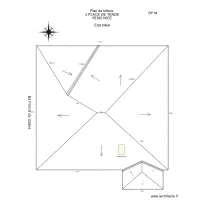 2 PLACE DE TENDE PLAN TOITURE