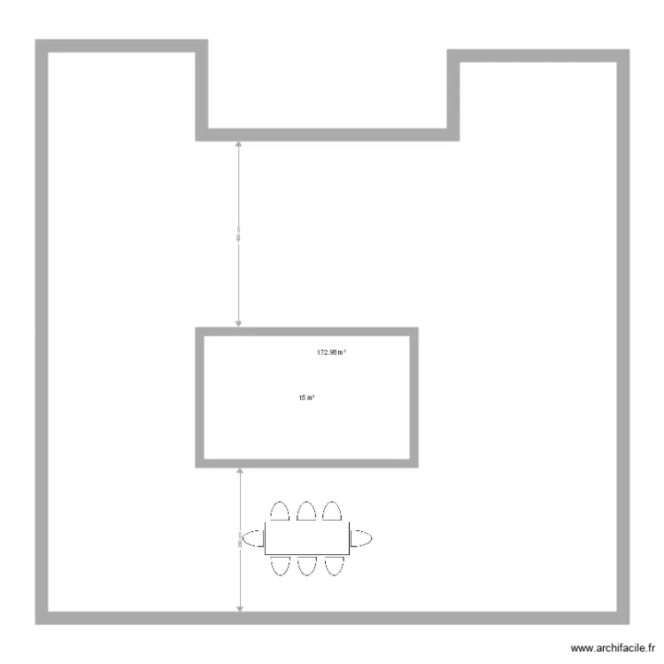 maison. Plan de maison. Plan de