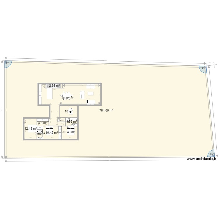 duparc. Plan de 0 pièce et 0 m2