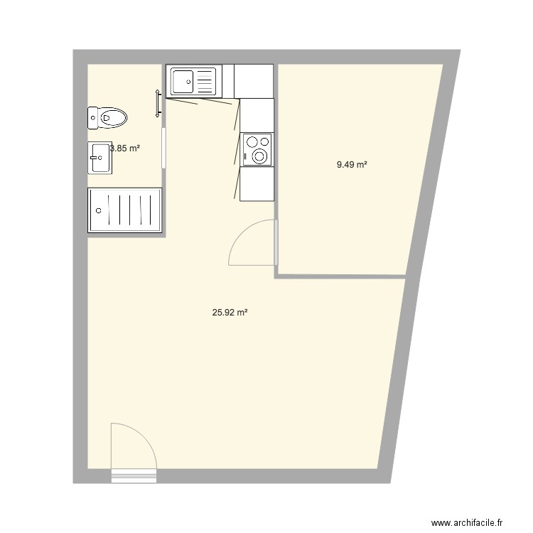 St Genis 2. Plan de 0 pièce et 0 m2