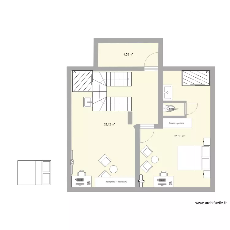 ETAGE 1. Plan de ETAGE 1. Plan de