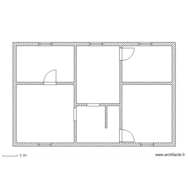 ANTONI - SCHERWILLER. Plan de 