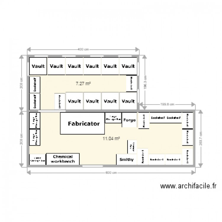 ARK workshop project. Plan de 0 pièce et 0 m2