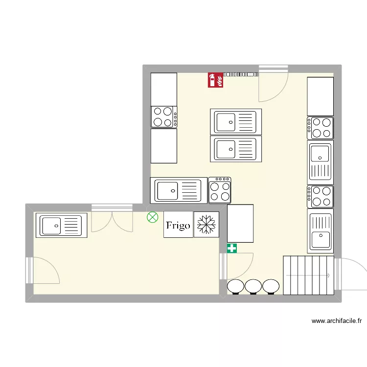 PLAN CUISINE BTS. Plan de PLAN CUISINE BTS. Plan de