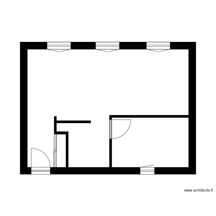 KASTENAS 2ème DROIT. Plan de 6 pièces et 66 m2