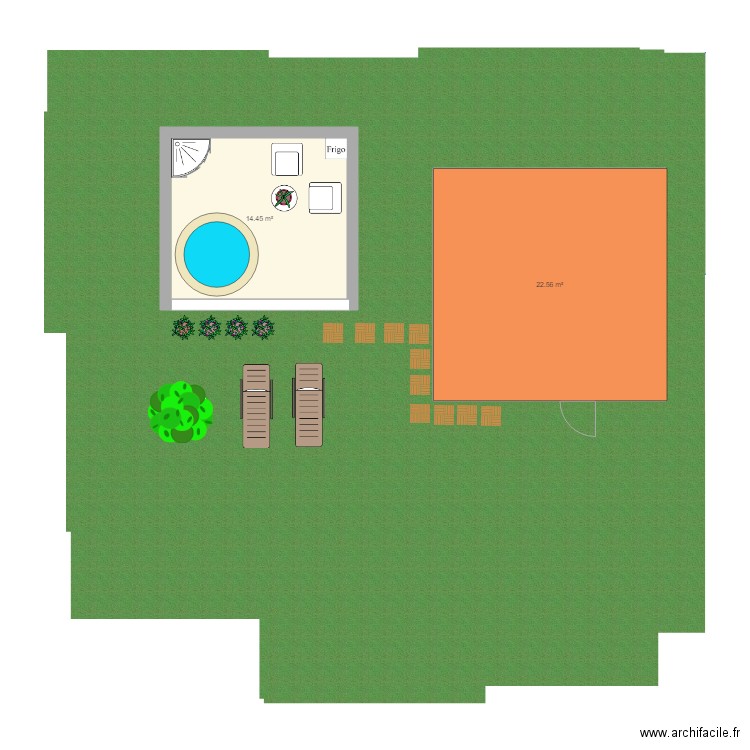 Dépendance. Plan de 0 pièce et 0 m2