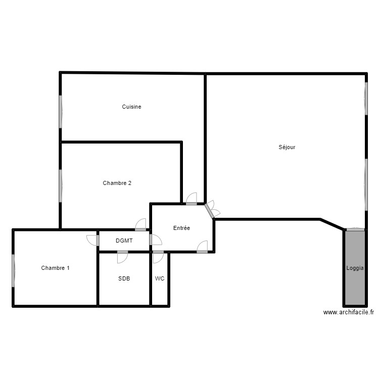 plan hamel flo. Plan de 0 pièce et 0 m2