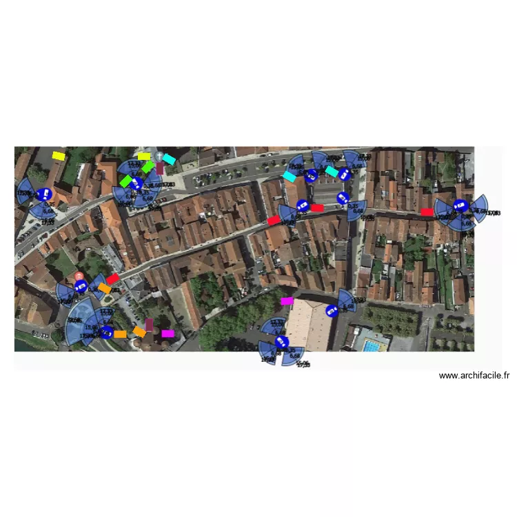 PEYREHORADE. Plan de PEYREHORADE. Plan de