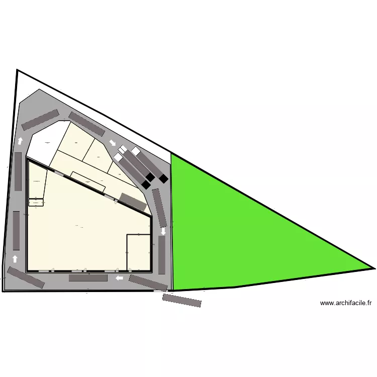 PARIS OUEST. Plan de 
