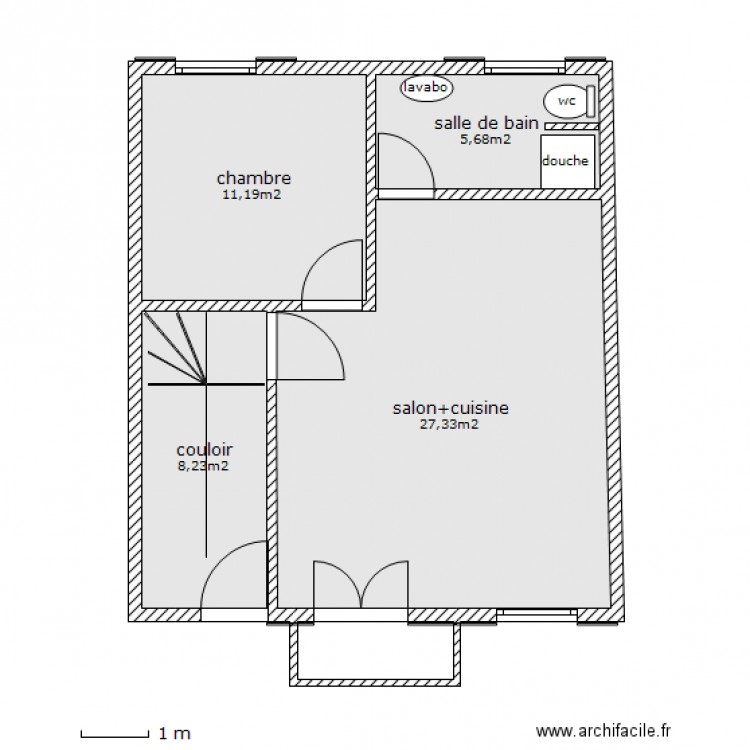 maman. Plan de 0 pièce et 0 m2
