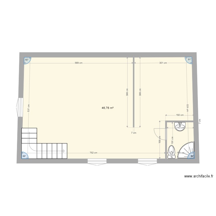 Etage 1. Plan de 0 pièce et 0 m2
