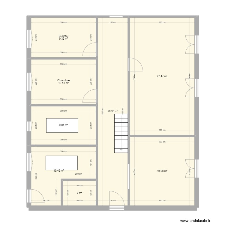 MAISON FLORE 2. Plan de 8 pièces et 106 m2