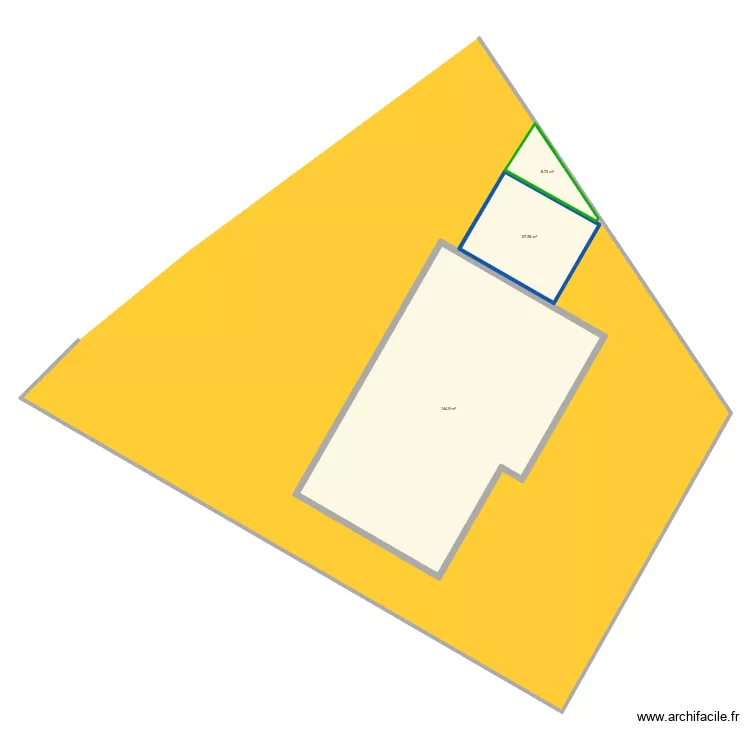 Carport . Plan de 