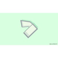 emprise cadastrale avec cotations officielles