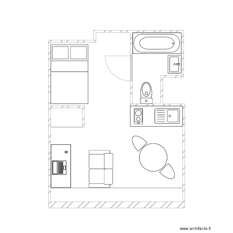 G21015A 43 av de Vizille. Plan de 0 pièce et 0 m2